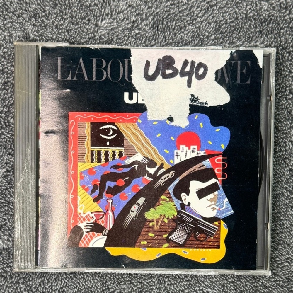UB40 Labour of Love CD 1983 A&M Records CD4980 Red Red Wine Reggae Pop
